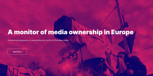 Monitor of media ownership Euope