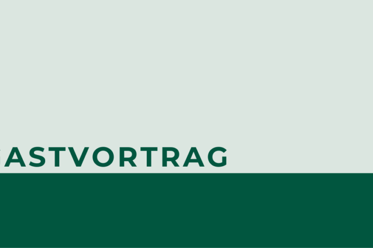 Gastvortrag Lunchtalk