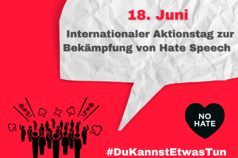 Hate Speech Aktionstag