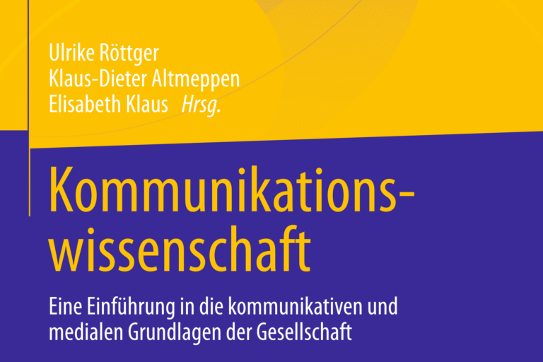 Buch Kommunikationswissenschaft Lehrbuch