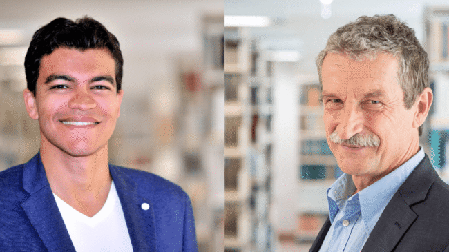 Portrait Josef Trappel und Tales Tomaz