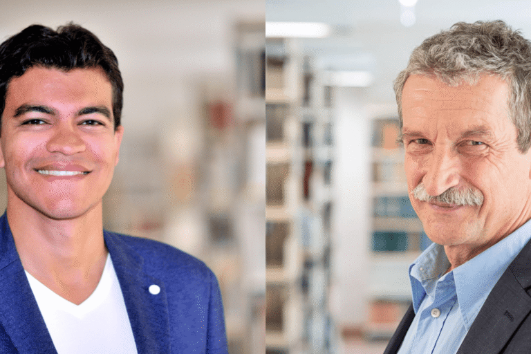 Portrait Josef Trappel und Tales Tomaz