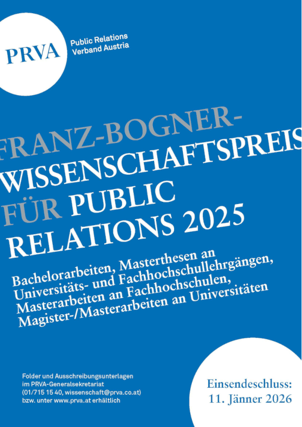 PR Wissenschaftspreis 2025
