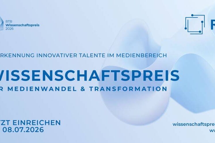 Wissenschaftspreis RTR 2026