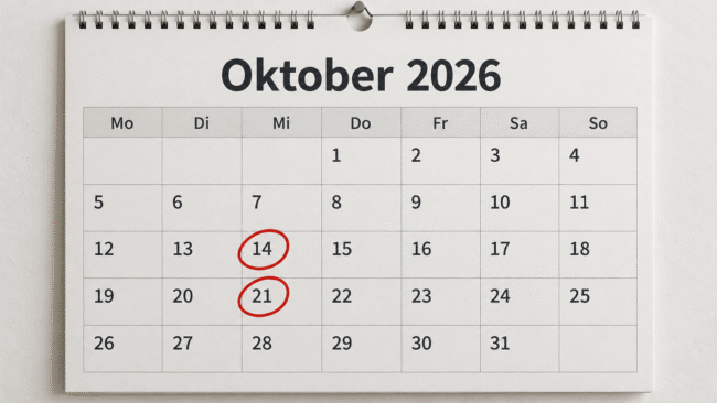 Kalender, KI-generiert